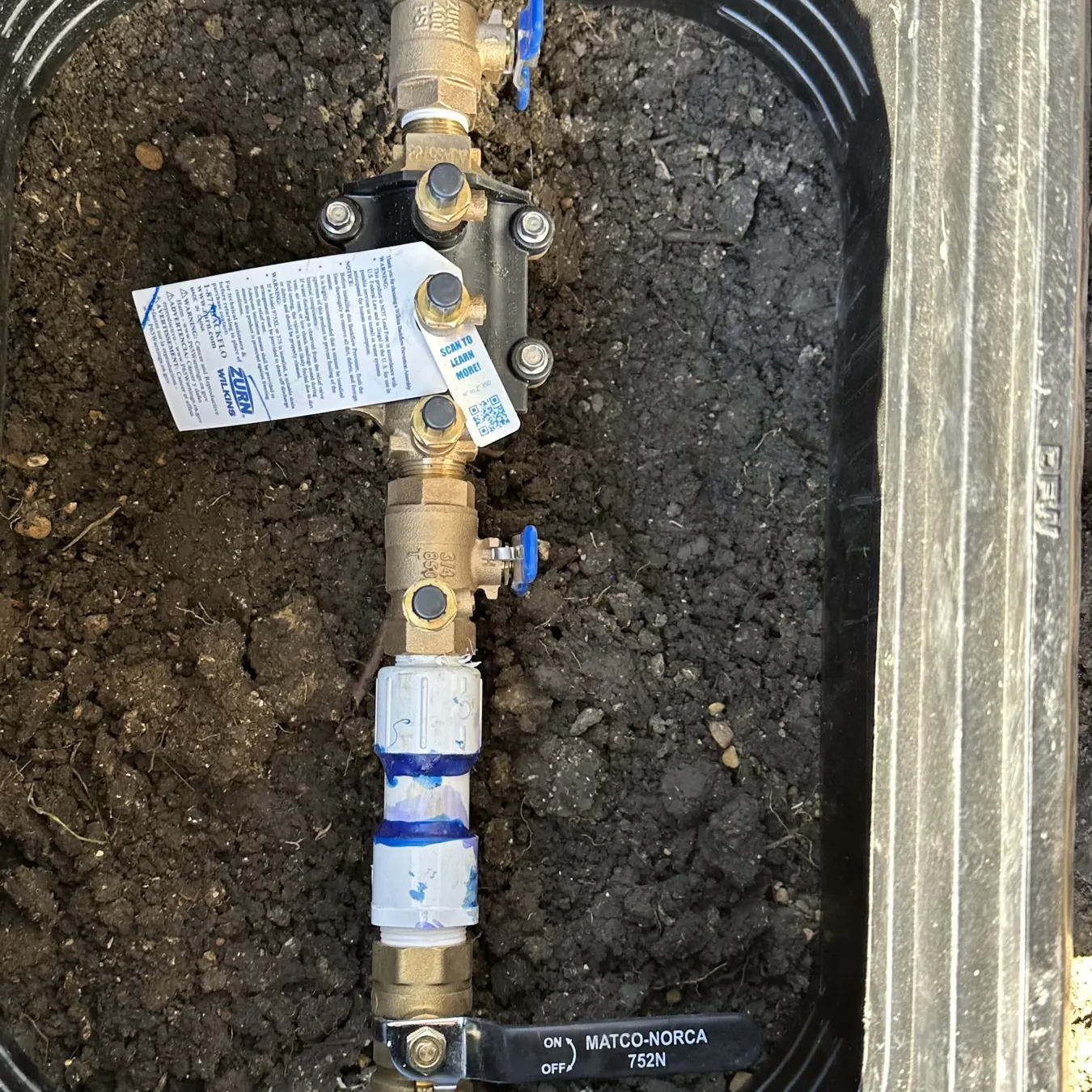 New backflow preventer assembly